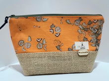 Load image into Gallery viewer, ZOE w/TH makeup bags METALLIC PURPLE - Zanna Beauty