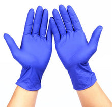 Carica l'immagine nel visualizzatore di Gallery, Nitrile DARK BLUE disposable gloves - Zanna Beauty