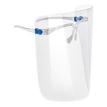 Cargar imagen en el visor de la galería, clear glasses frame Face Shield 10 ct. - Zanna Beauty