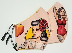 ZOE w/TH masks PIN UP - Zanna Beauty