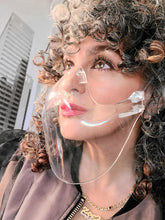 Charger l&#39;image dans la galerie, Clear Mask Glasses / Face Shield - Zanna Beauty
