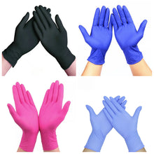 Carica l&#39;immagine nel visualizzatore di Gallery, Nitrile BLACK disposable gloves - Zanna Beauty
