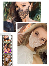 Load image into Gallery viewer, Debbie Carroll CREAM LACE Masks - Zanna Beauty
