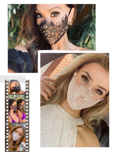 Debbie Carroll CREAM LACE Masks - Zanna Beauty