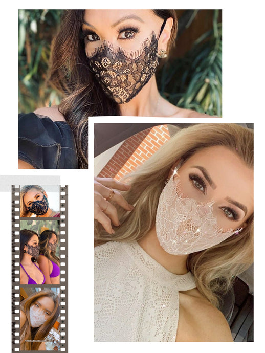 Debbie Carroll 2 pack LACE Masks - Zanna Beauty
