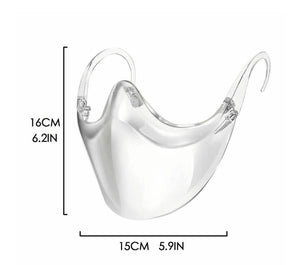 Clear Mask Glasses / Face Shield - Zanna Beauty