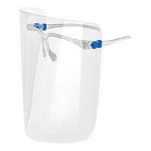 Cargar imagen en el visor de la galería, clear glasses frame Face Shield 5 ct. - Zanna Beauty
